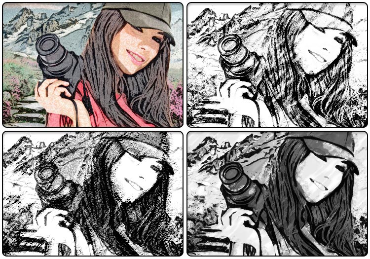 PencilPixels Storyboard Sample images